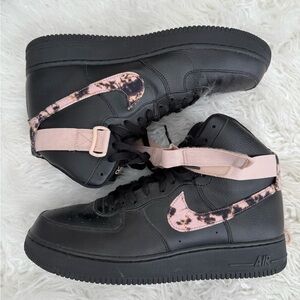 Nike Air Force 1 High Acid Wash Print 2018 - AR1954-002- Sz 12